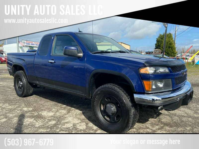 2011 Chevrolet Colorado for sale at UNITY AUTO SALES LLC in Salem OR