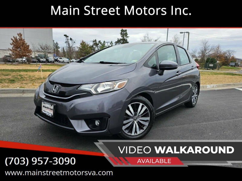 2015 Honda Fit for sale at Main Street Motors Inc. in Chantilly VA