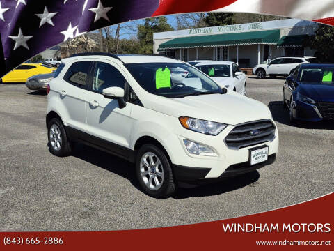 2022 Ford EcoSport for sale at Windham Motors in Florence SC