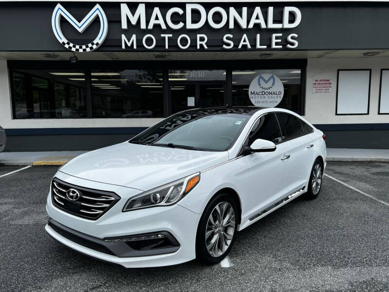 2017 Hyundai Sonata for sale at MacDonald Motor Sales in High Point NC