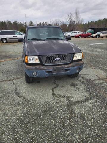 2001 Ford Ranger for sale at Lighthouse Truck and Auto LLC in Dillwyn VA