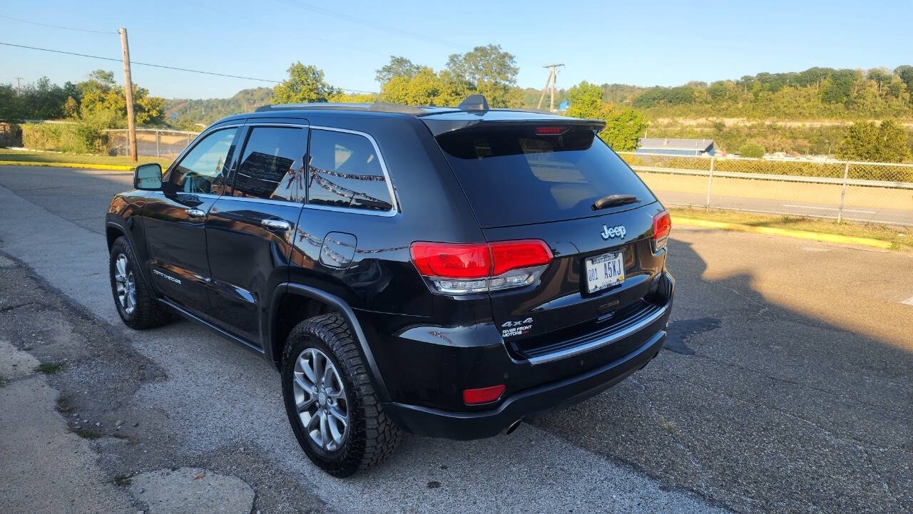 2014 Jeep Grand Cherokee for sale at River Front Motors in Bellaire, OH