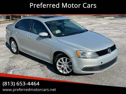 2012 Volkswagen Jetta for sale at Preferred Motor Cars in Valrico FL