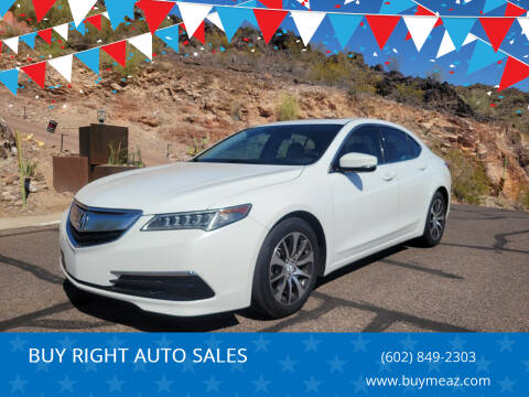 2016 Acura TLX for sale at BUY RIGHT AUTO SALES in Phoenix AZ
