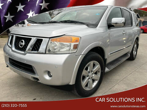 2011 Nissan Armada for sale at Car Solutions Inc. in San Antonio TX