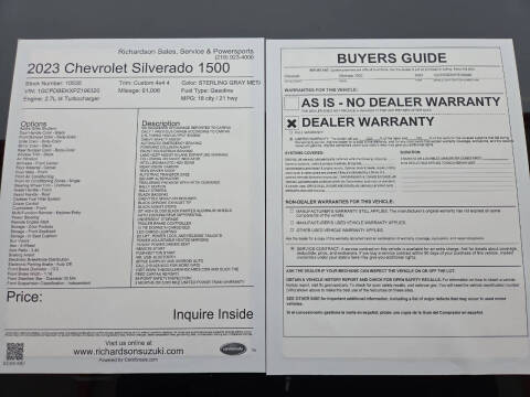 2023 Chevrolet Silverado 1500 Custom