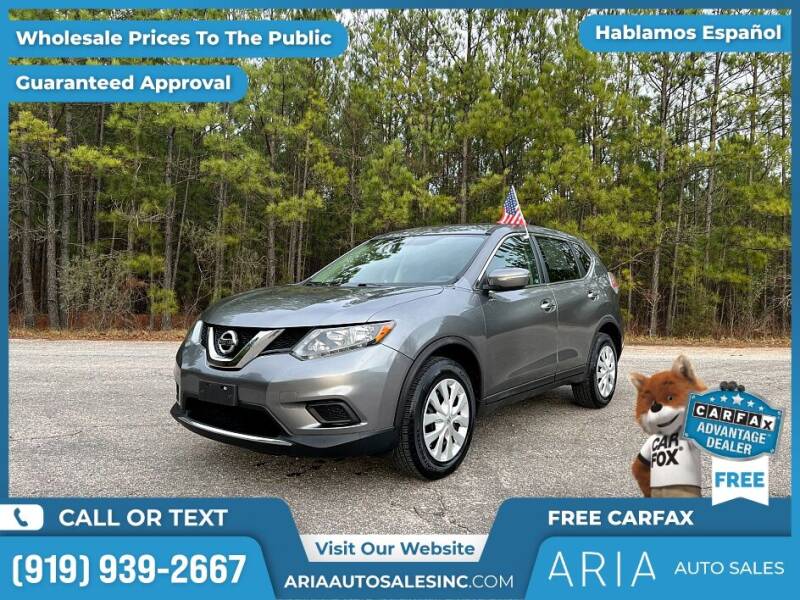 2015 Nissan Rogue for sale at ARIA AUTO SALES INC in Raleigh NC