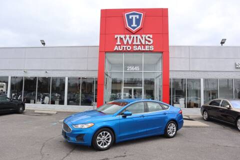 2020 Ford Fusion for sale at Twins Auto Sales Inc Redford 1 in Redford MI