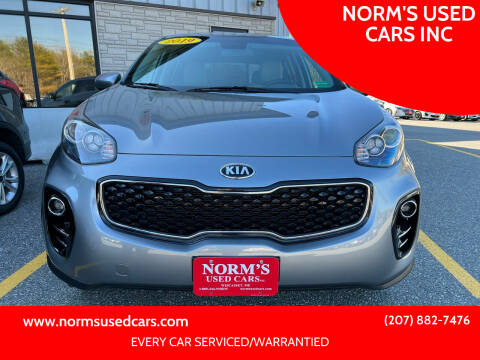 2019 Kia Sportage for sale at NORM'S USED CARS INC in Wiscasset ME