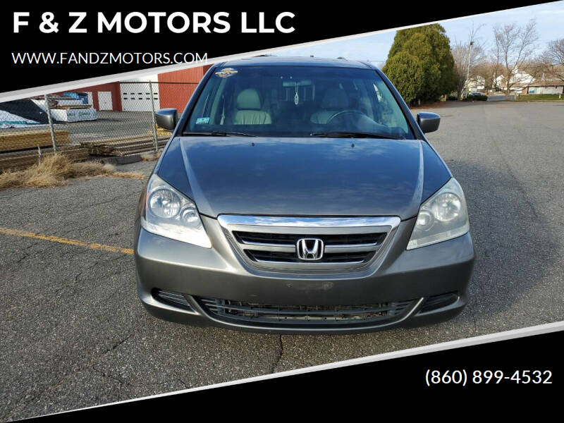 2007 Honda Odyssey for sale at F & Z MOTORS LLC in Waterbury CT