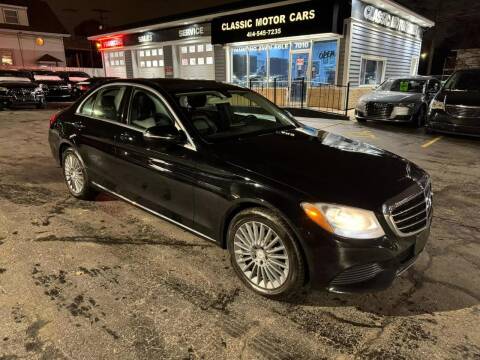 2016 Mercedes-Benz C-Class for sale at CLASSIC MOTOR CARS in West Allis WI