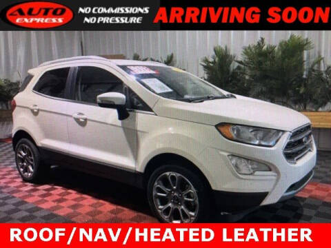 2021 Ford EcoSport for sale at Auto Express in Lafayette IN
