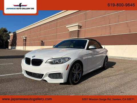 2015 BMW 2 Series for sale at Japanese Auto Gallery Inc in Santee CA