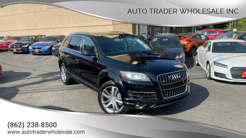 2014 Audi Q7 for sale at Auto Trader Wholesale Inc in Saddle Brook NJ