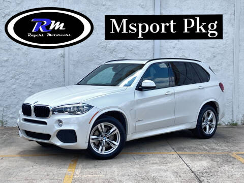 2016 BMW X5 for sale at ROGERS MOTORCARS in Houston TX