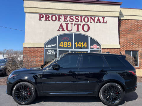 2018 Land Rover Range Rover Sport for sale at Professional Auto Sales & Service in Fort Wayne IN