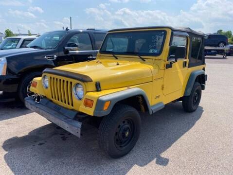 2000 Jeep Wrangler for sale at Jeffrey's Auto World Llc in Rockledge PA