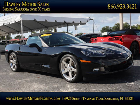 2007 Chevrolet Corvette for sale at Hawley Motor Sales in Sarasota FL