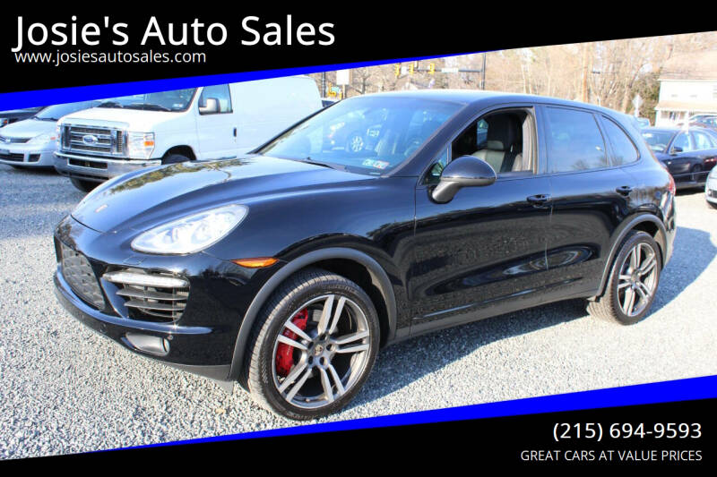 2013 Porsche Cayenne for sale at Josie's Auto Sales in Gilbertsville PA