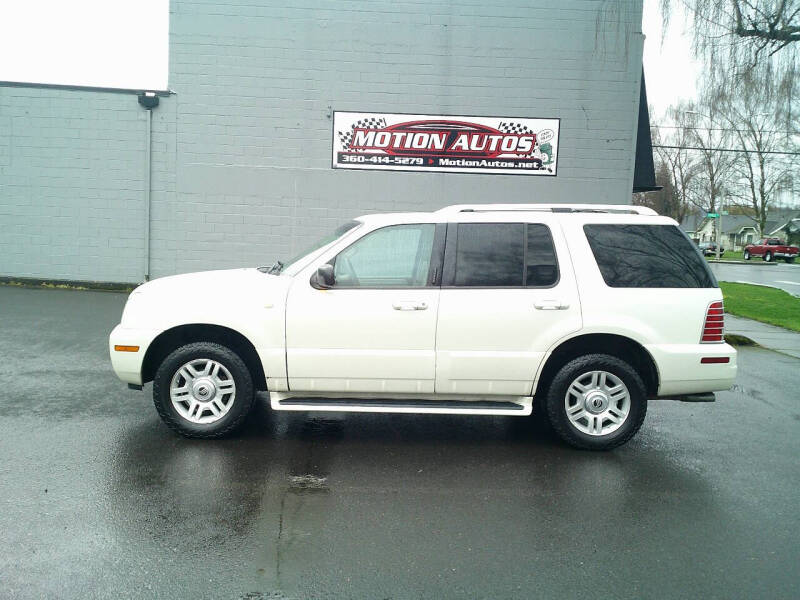 2004 Mercury Mountaineer for sale at Motion Autos in Longview WA