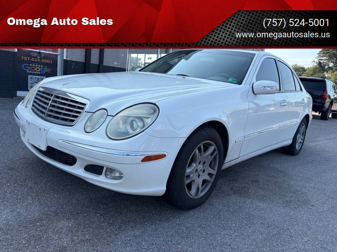 White 2003 Mercedes-Benz E-Class E 320 E 320 4dr Sedan 1
