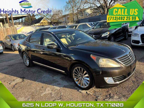 2014 Hyundai Equus for sale at Heights Motor Credit in Houston TX