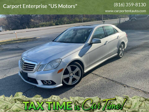 2010 Mercedes-Benz E-Class for sale at Carport Enterprise "US Motors" in Kansas City MO