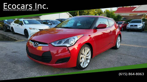 2013 Hyundai Veloster for sale at Ecocars Inc. in Nashville TN