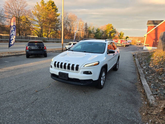 2016 Jeep Cherokee for sale at PAKLAND AUTO SALES in Auburn, MA