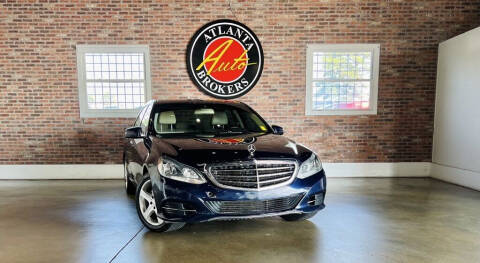 2014 Mercedes-Benz E-Class for sale at Atlanta Auto Brokers in Marietta GA