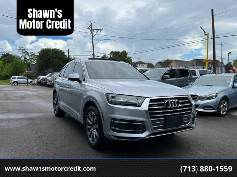 2018 Audi Q7 for sale at Shawn's Motor Credit in Houston TX