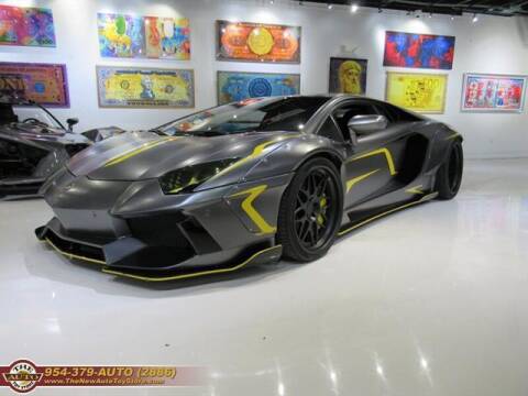 2012 Lamborghini Aventador for sale at The New Auto Toy Store in Fort Lauderdale FL