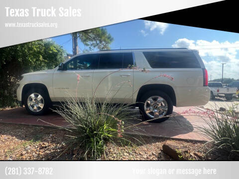 2015 Chevrolet Suburban for sale at Texas Truck Sales in Dickinson TX