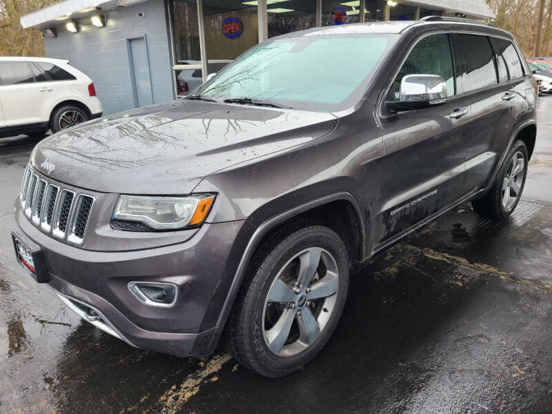 Used 2014 Jeep Grand Cherokee Overland with VIN 1C4RJFCGXEC289345 for sale in Valparaiso, IN