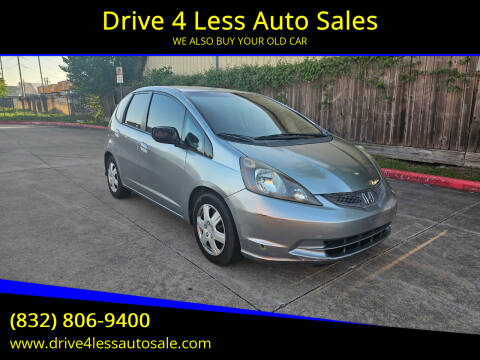 2010 Honda Fit for sale at Drive 4 Less Auto Sales in Houston TX