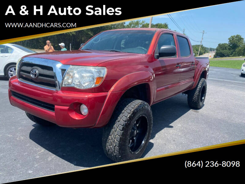 2008 Toyota Tacoma for sale at A & H Auto Sales in Greenville SC