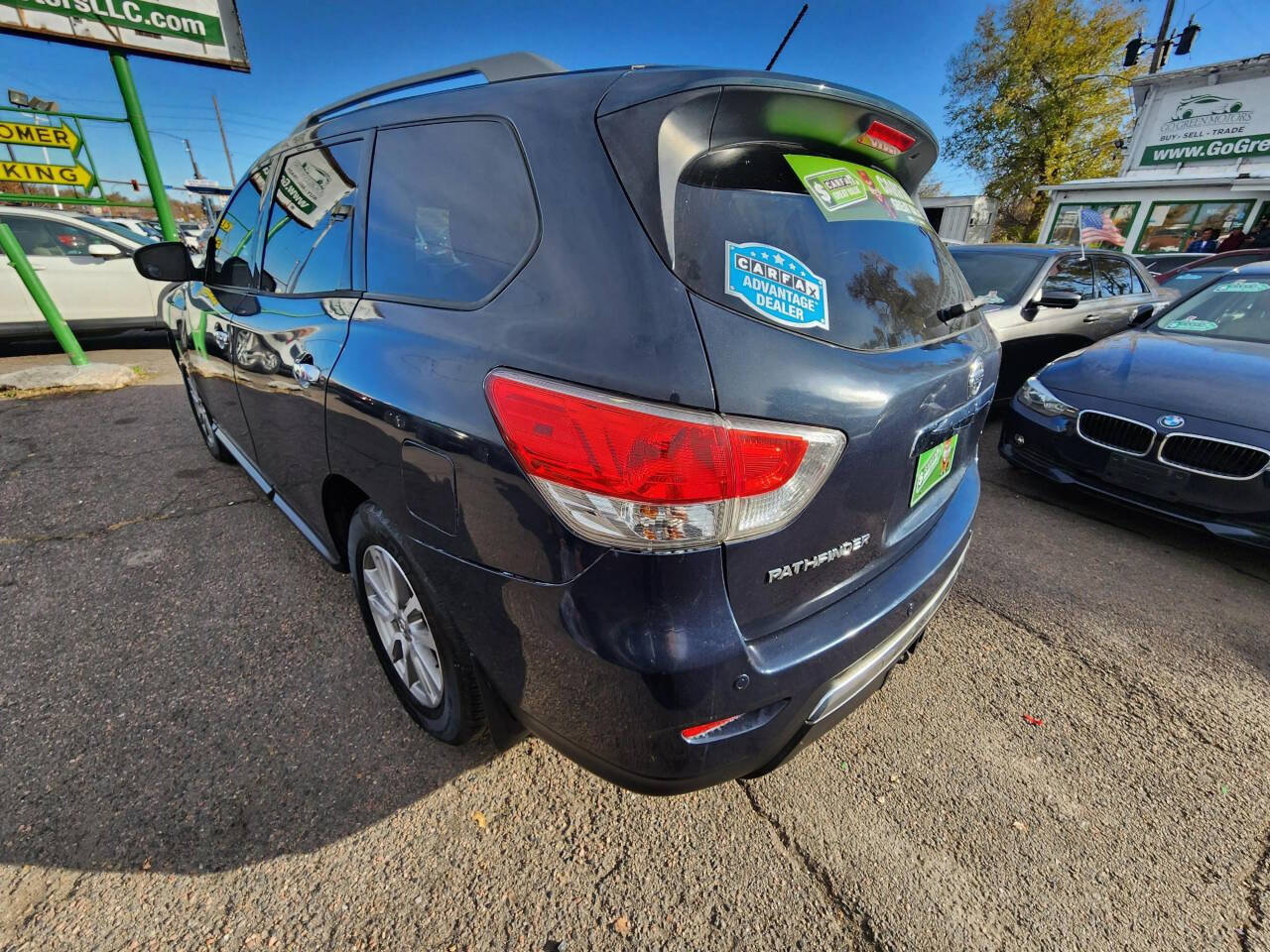 2013 Nissan Pathfinder for sale at GO GREEN MOTORS in Lakewood, CO