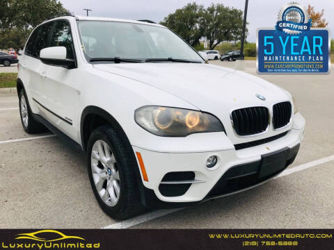 2011 BMW X5 for sale at LUXURY UNLIMITED AUTO SALES in San Antonio TX