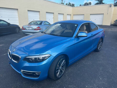 2018 BMW 2 Series for sale at MITCHELL MOTOR CARS in Pompano Beach FL