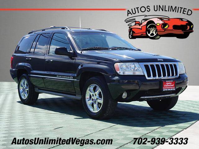 2004 Jeep Grand Cherokee for sale at Autos Unlimited in Las Vegas NV