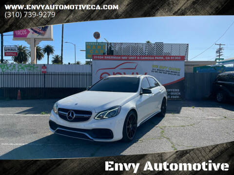 2016 Mercedes-Benz E-Class for sale at Envy Automotive in Canoga Park CA