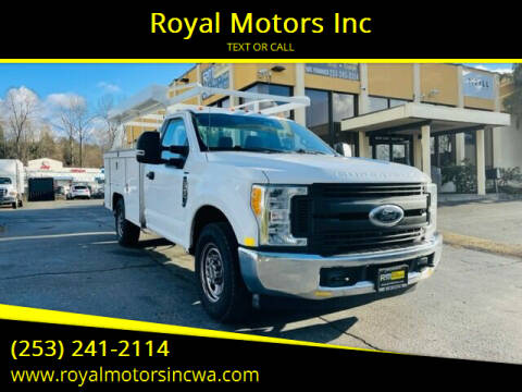 2017 Ford F-350 Super Duty for sale at Royal Motors Inc in Kent WA