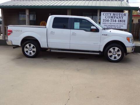 2011 Ford F-150 for sale at CITY MOTOR COMPANY in Waco TX
