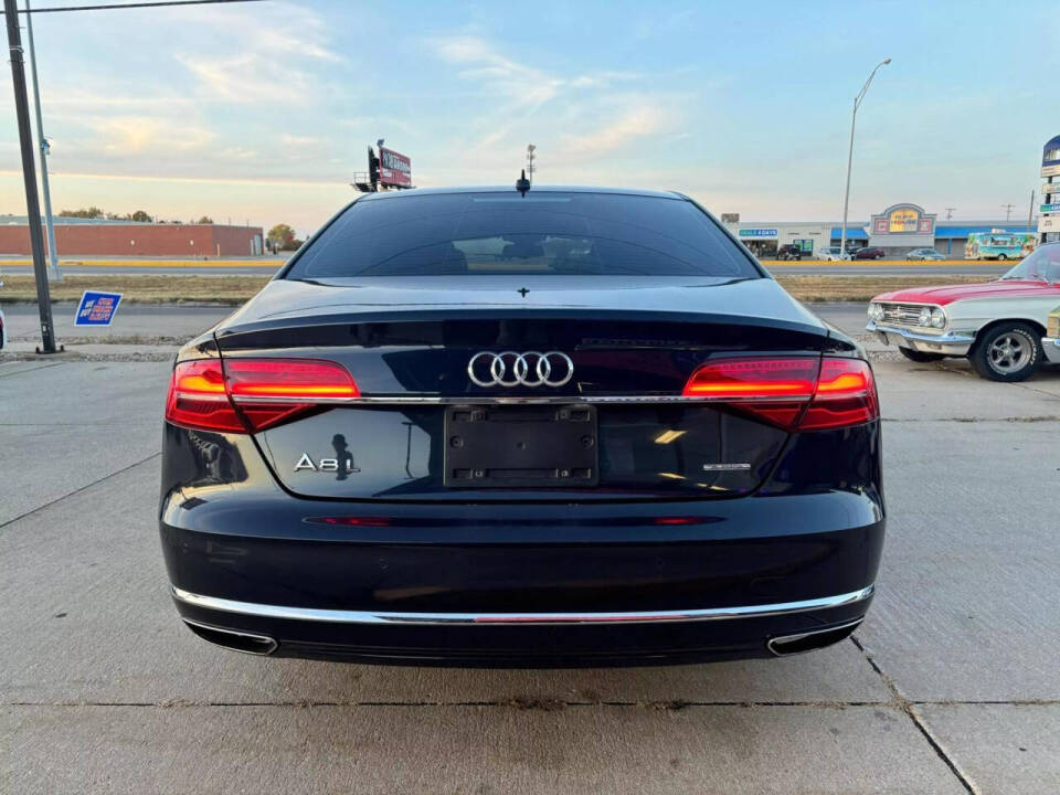 2015 Audi A8 L for sale at Nebraska Motors LLC in Fremont, NE