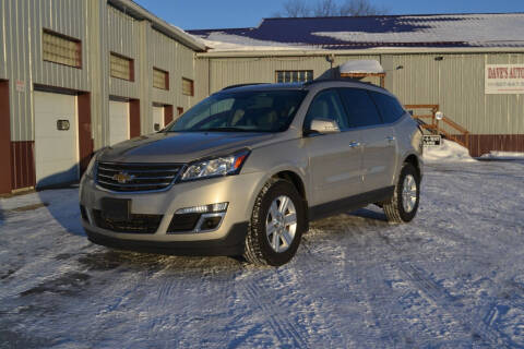 2013 Chevrolet Traverse for sale at Dave's Auto Sales in Winthrop MN