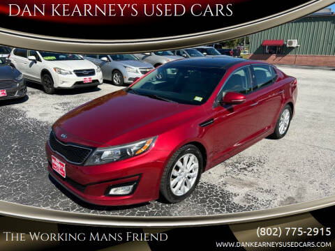 2015 Kia Optima for sale at DAN KEARNEY'S USED CARS in Center Rutland VT