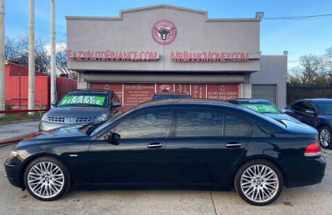 2008 BMW 7 Series for sale at Eazy Auto Finance in Dallas TX