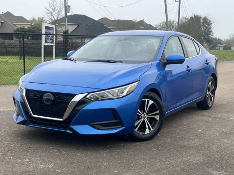 2022 Nissan Sentra for sale at AUTO DIRECT Bellaire in Houston TX