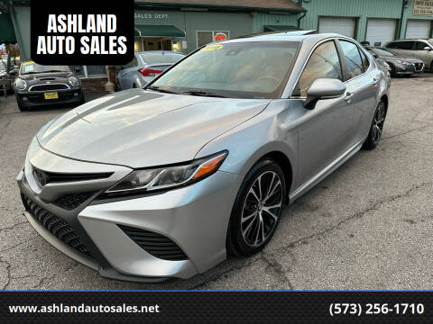 2018 Toyota Camry for sale at ASHLAND AUTO SALES in Columbia MO