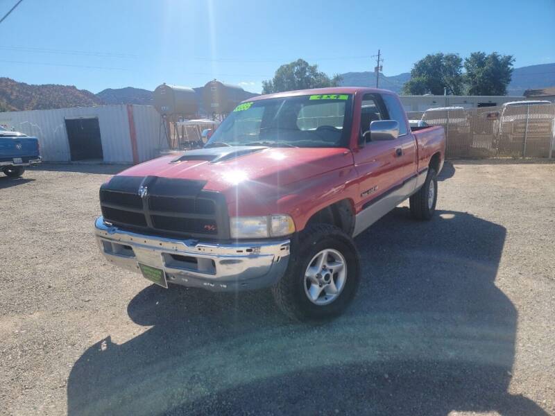 1999 Dodge Ram Pickup 1500 for sale at Canyon View Auto Sales in Cedar City UT